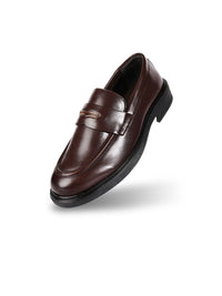 MONKSTORY Lelaki PU Slip-On Sneakers