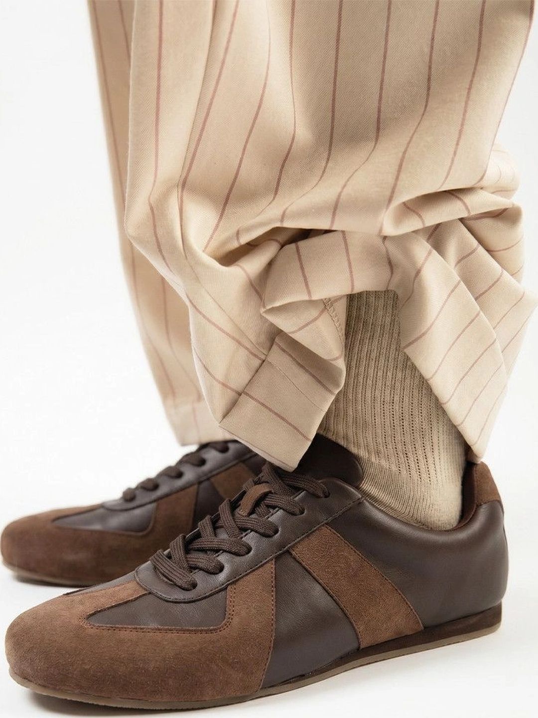 MONKSTORY Escape Classic Panel Sneakers - Brown