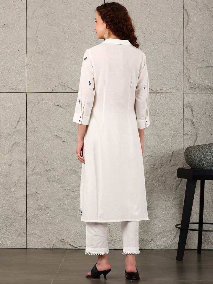 W Women Floral Printed Kurta