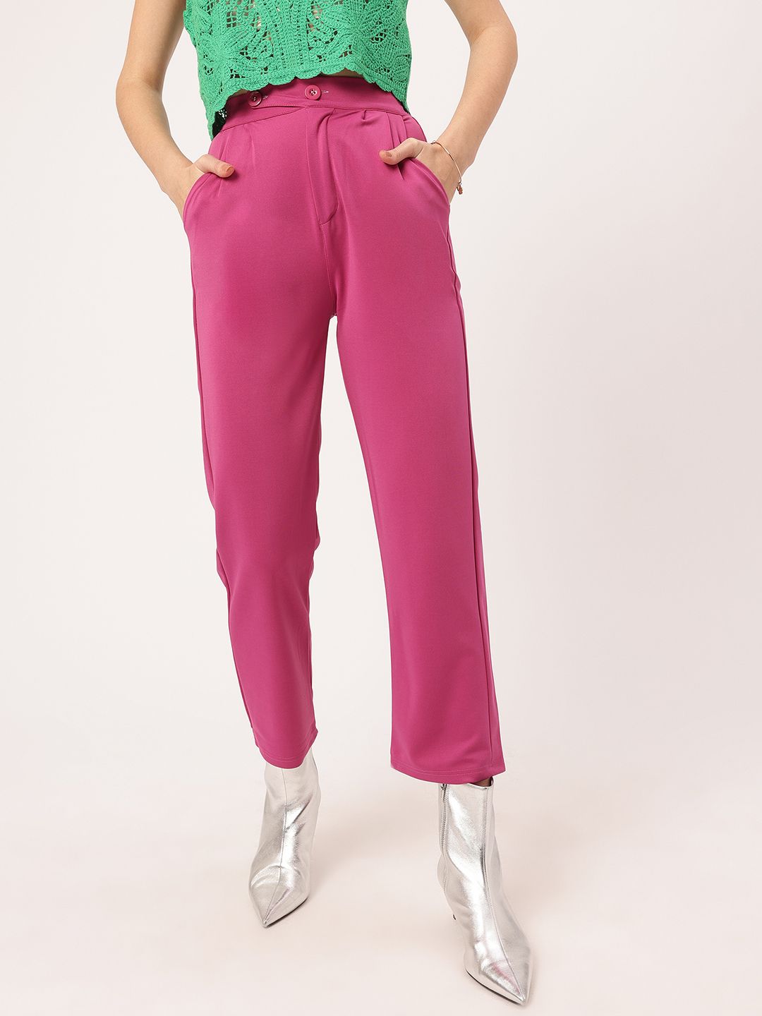 DressBerry Women Regular Fit Trousers
