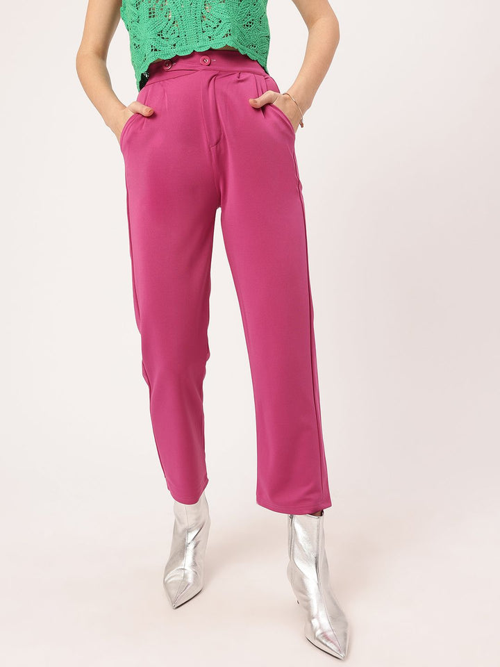 DressBerry Women Regular Fit Trousers