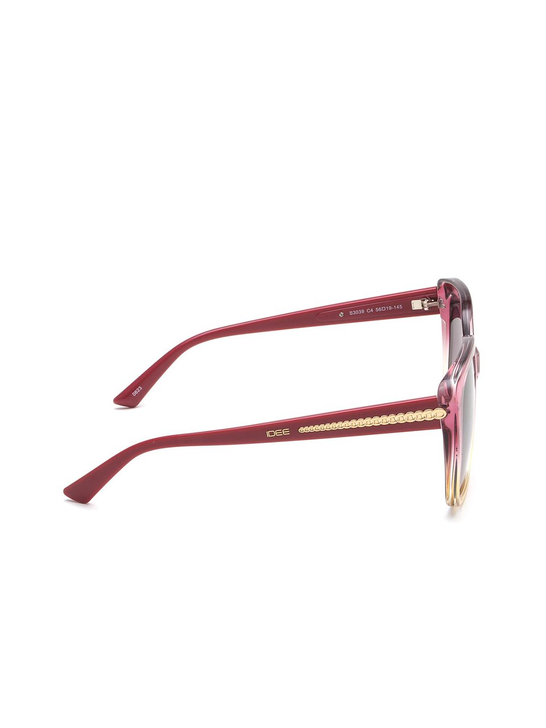 IDEE Women Square Sunglasses with UV Protected Lens IDS3039C4SG