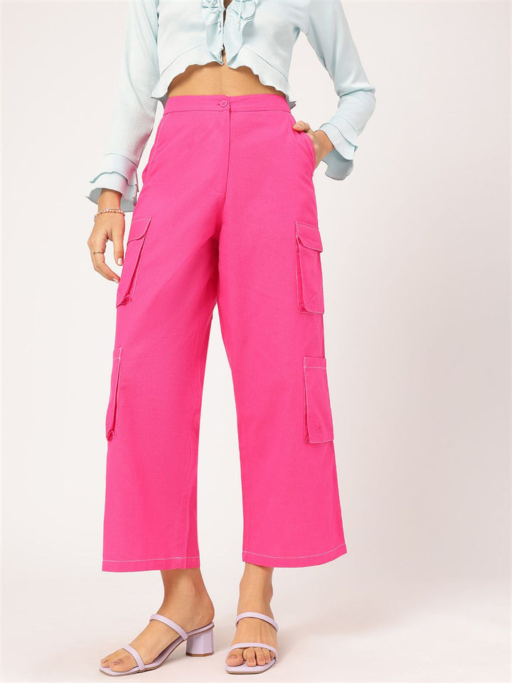 DressBerry Women K-Street Fever Cargo-Style Trousers