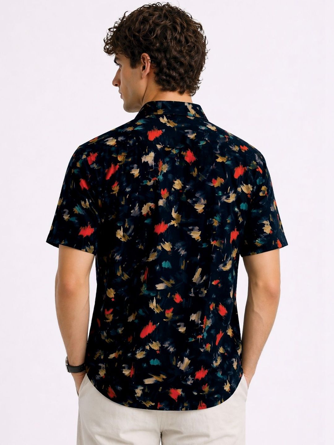 ADRO Men Standard Printed Casual Shirt