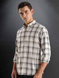 ADRO Standard Tartan Checks Checked Casual Shirt