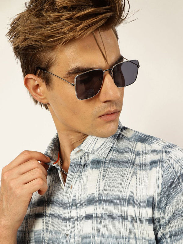 Thomas Scott Men Premium Slim Fit Opaque Printed Casual Shirt