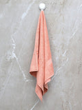 BOMBAY DYEING Peach-Coloured Cotton 550 GSM Bath Towel