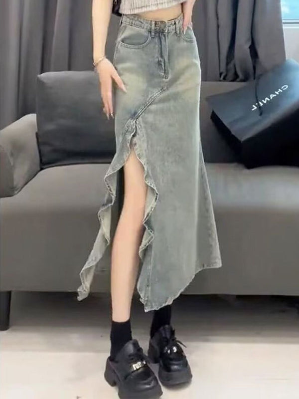 DressBerry A-Line Midi Skirt