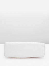 Lino Perros Croc Textured Structured Laptop Shoulder Bag