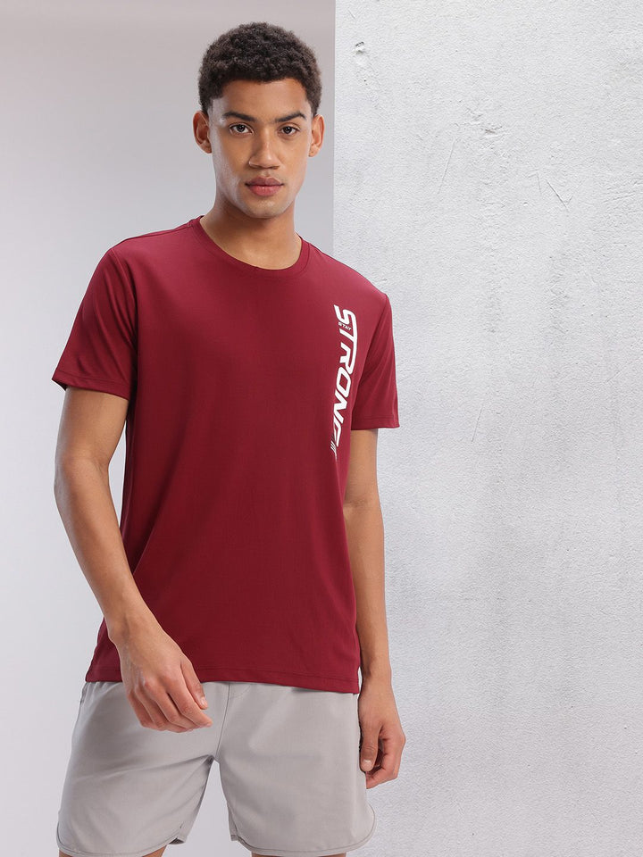 HRX by Hrithik Roshan Printed Rapid-Dry Training T-shirt