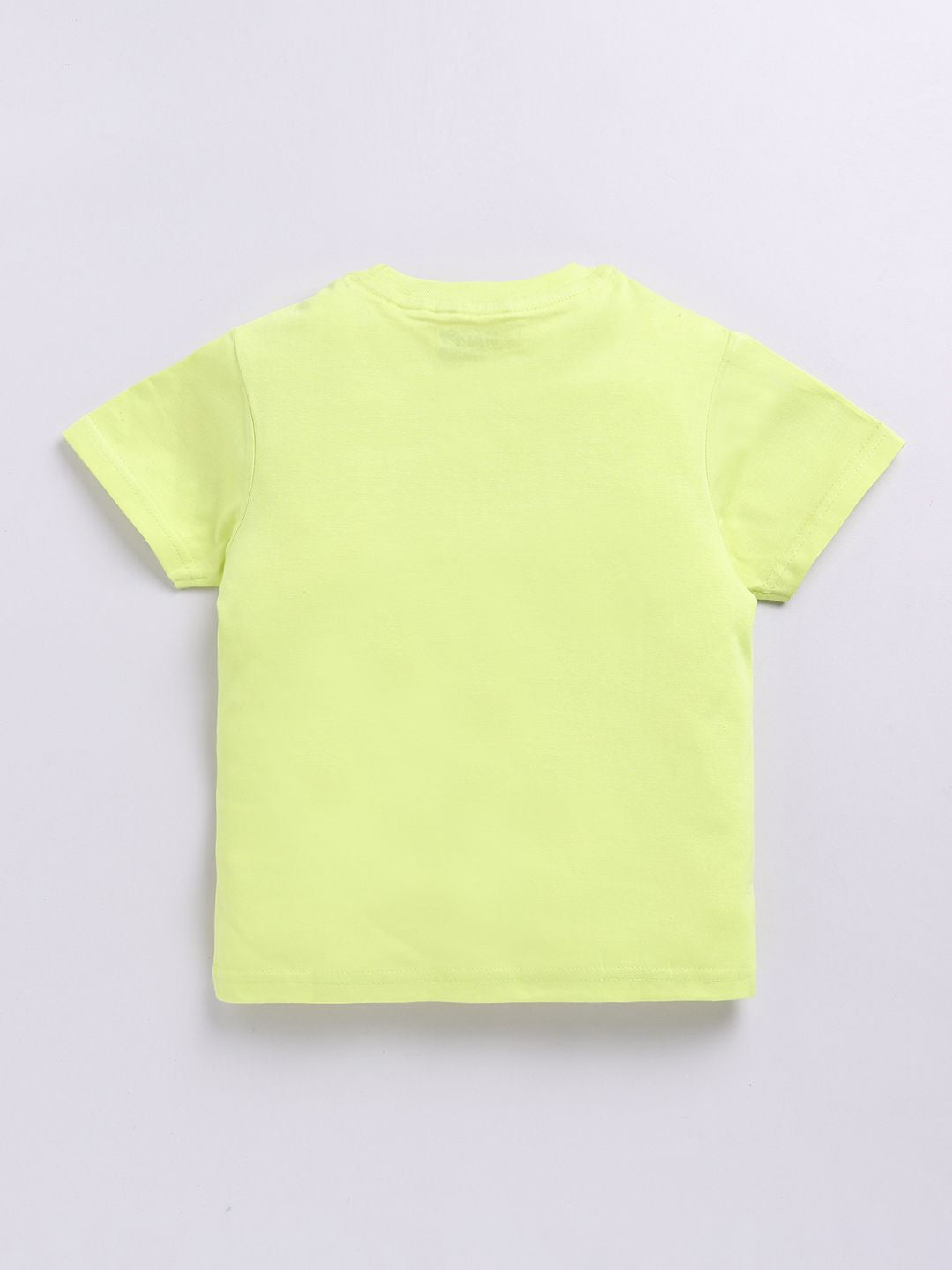 Happy Faces Boys Pure Cotton Typography & Graphic Printed T-shirt