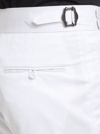 KLOTTHE Lelaki Solid Slim Fit Seluar Panjang Formal Biasa