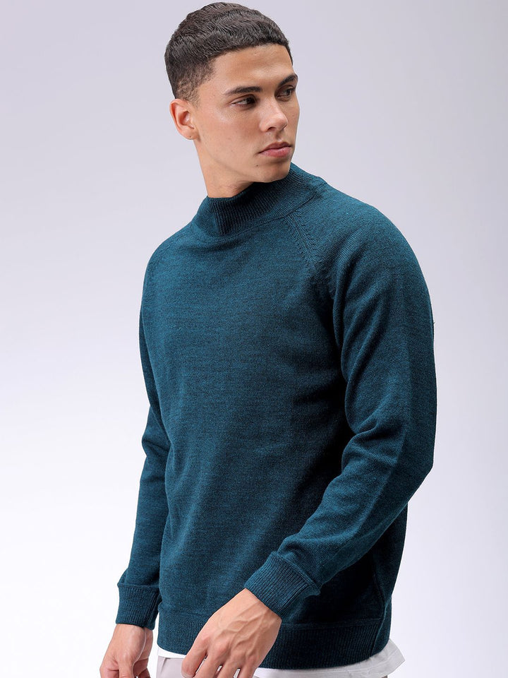 The Indian Garage Co Men Round Neck Long Sleeves Pullover