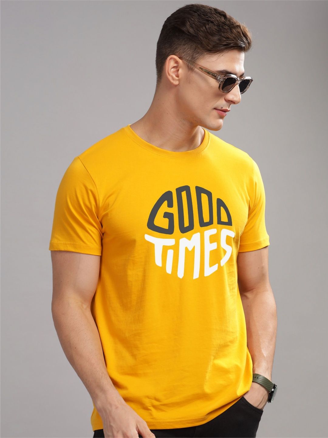 ADRO Men Printed T-shirt