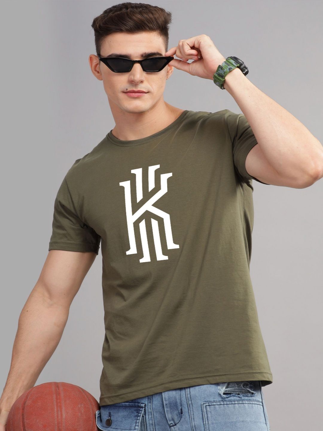 ADRO Men Printed T-shirt