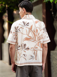 Eszett Men Floral Printed Casual Shirt