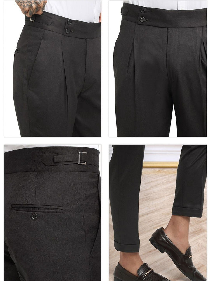 Moda Rapido Men Slim Fit Easy Wash Trousers