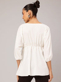 DressBerry Feminine Flair Empire Top