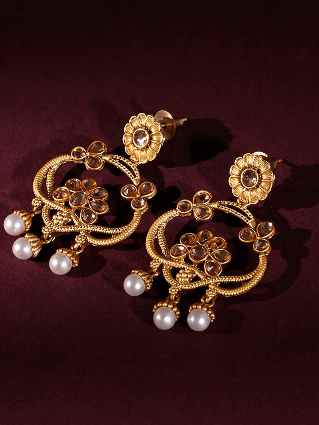 Anouk Contemporary Drop Earrings