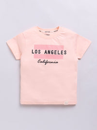 Happy Faces Boys Pure Cotton Typography Printed T-shirt