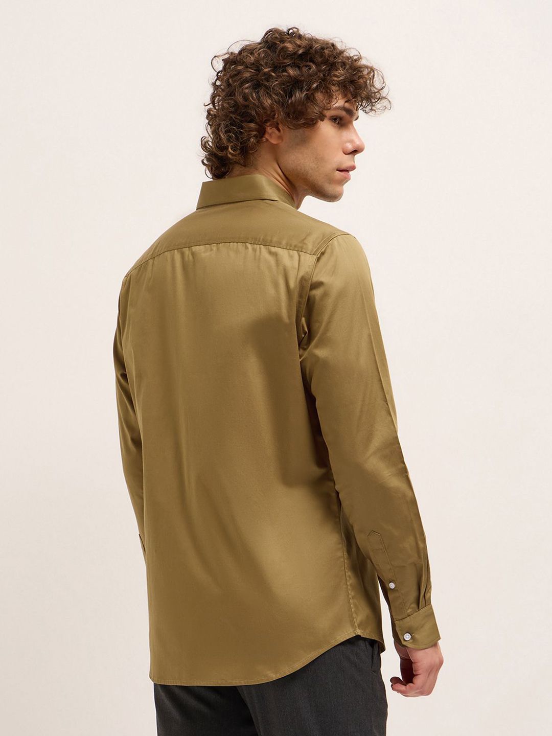 THE BEAR HOUSE Men Tailored Fit Opaque Formal Shirt