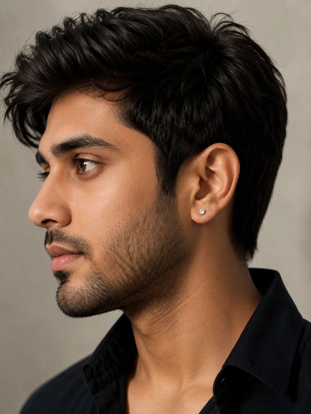 PANASH Circular Studs Earrings
