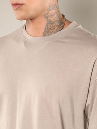 Campus Sutra Round Neck Short Sleeves T-Shirt With Shorts