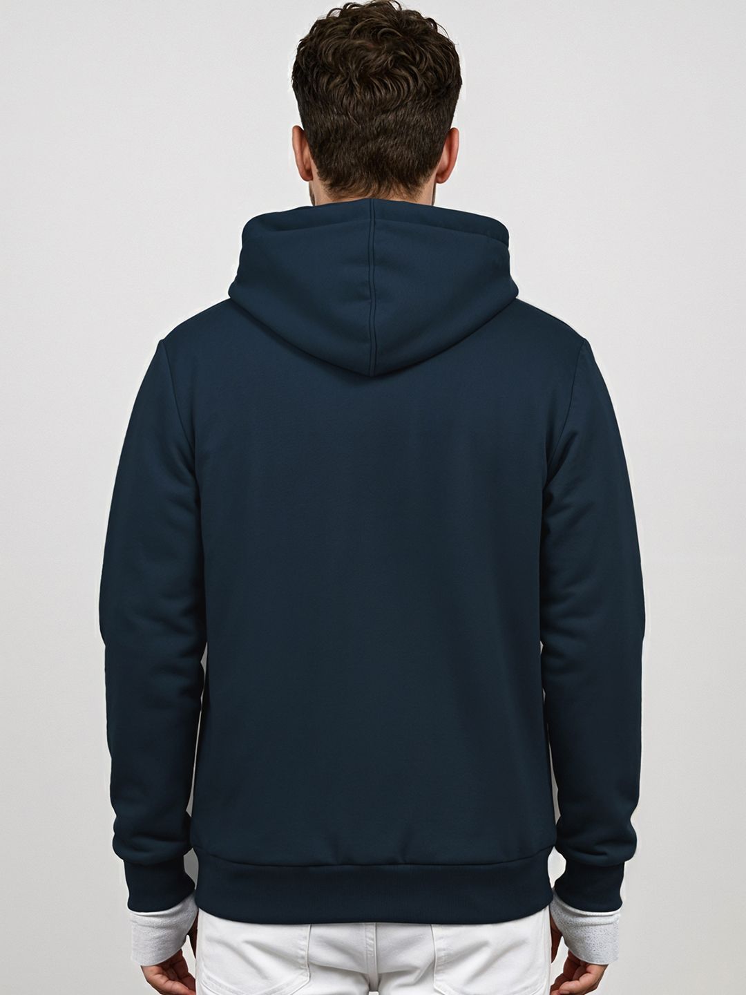ADRO Men Travel Hooded Front-Open Sweatshirts With Multiple Waterproof Pockets