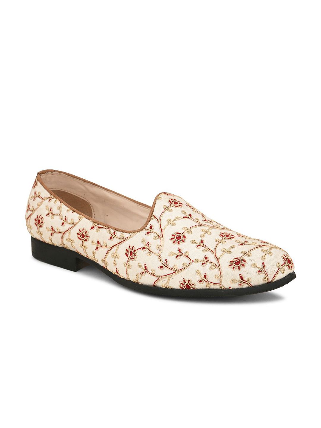 House of Pataudi Men Casual Slip On Mojaris