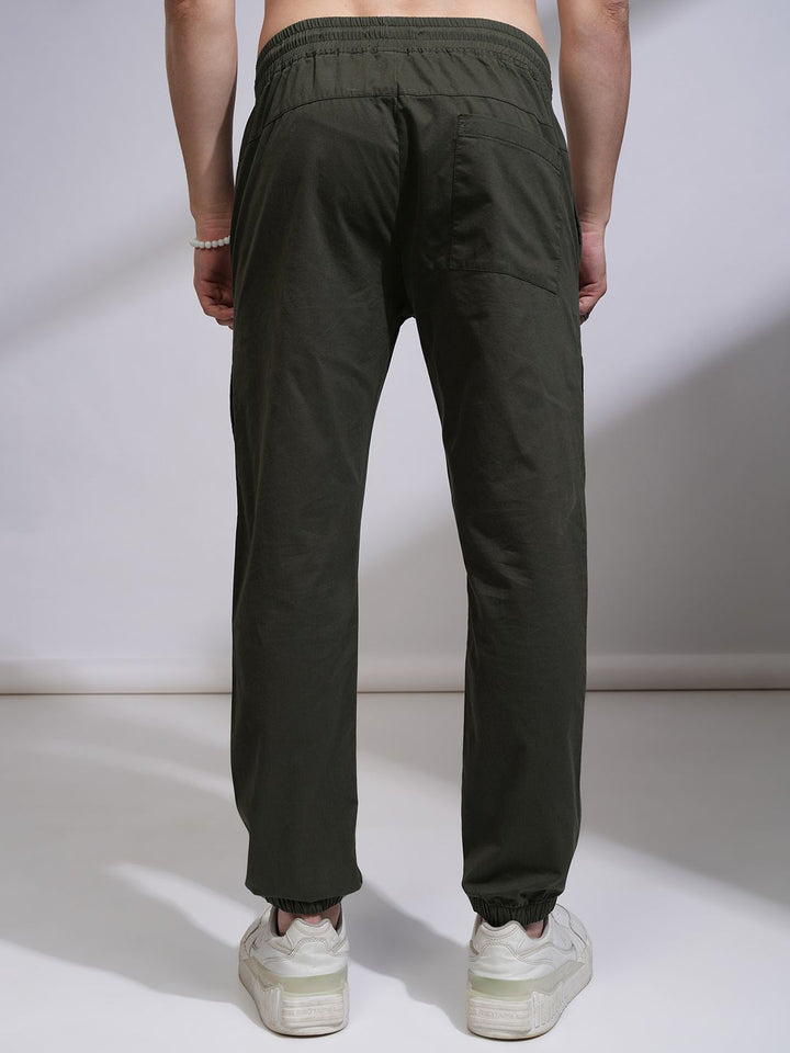 Highlander Men Jogger Elasticated Pepejal
