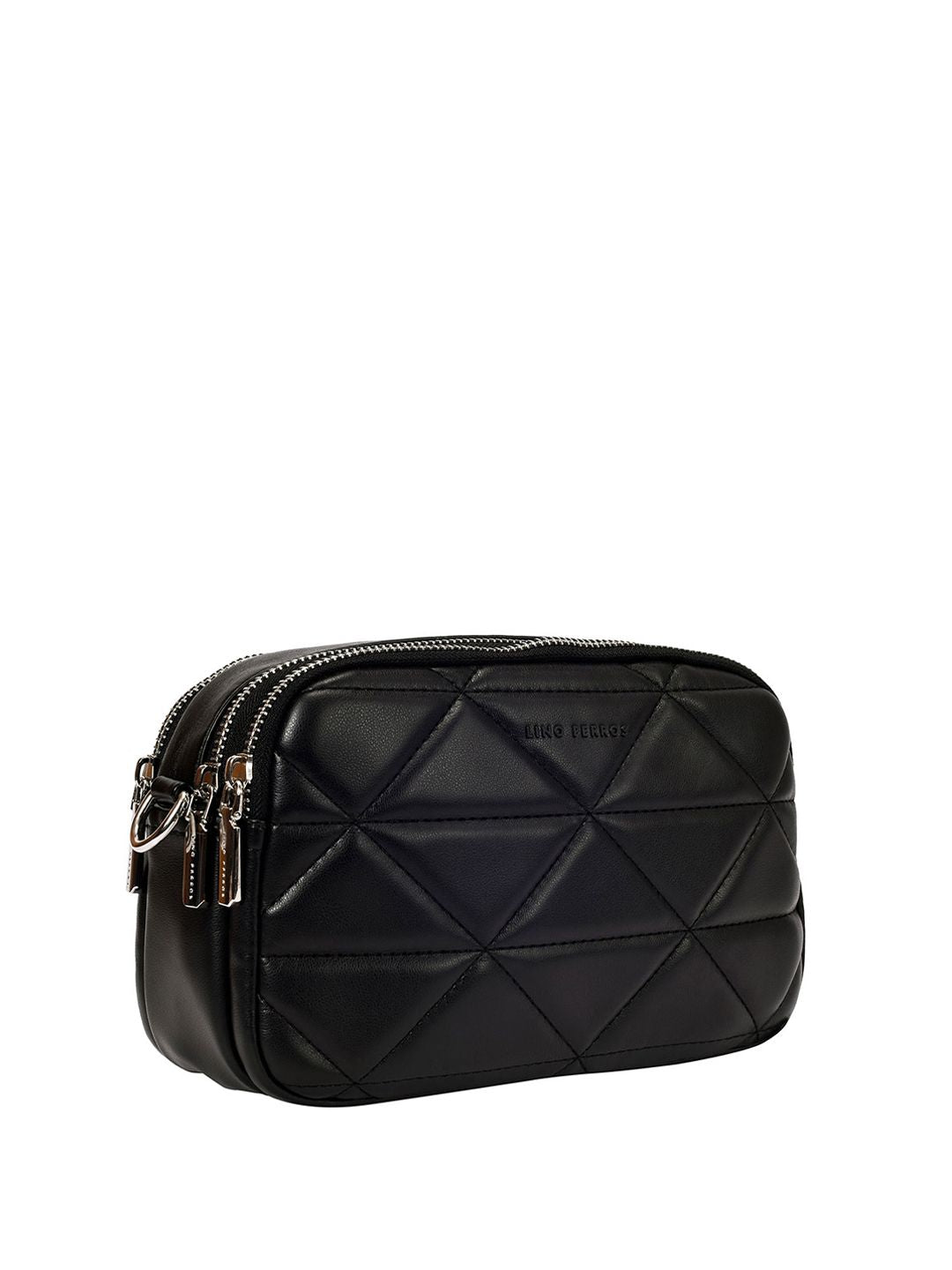 Lino Perros Quilted Structured Sling Bag