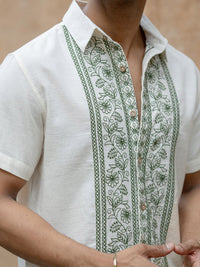 Powerlook Men Ethnic Motifs Printed Spread Collar Casual Shirt