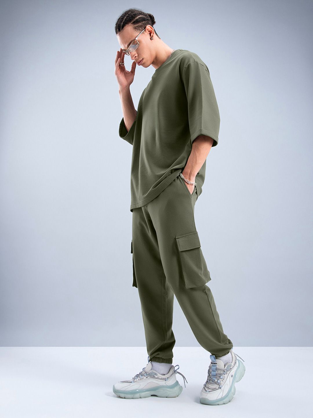 Bewakoof Air 1.0 Men'S Oversized Cargo Joggers