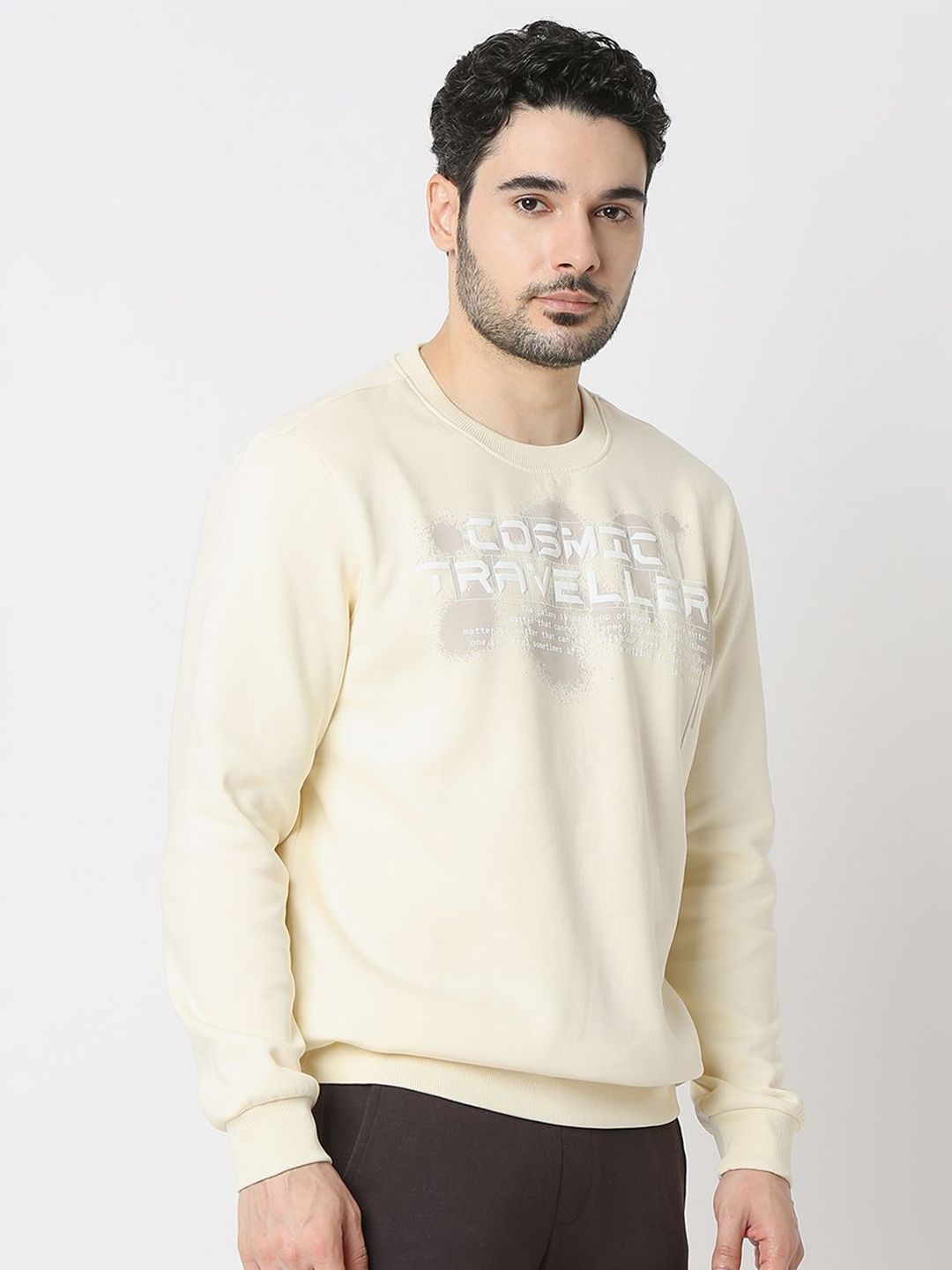 SPYKAR Men Round Neck Sweatshirt