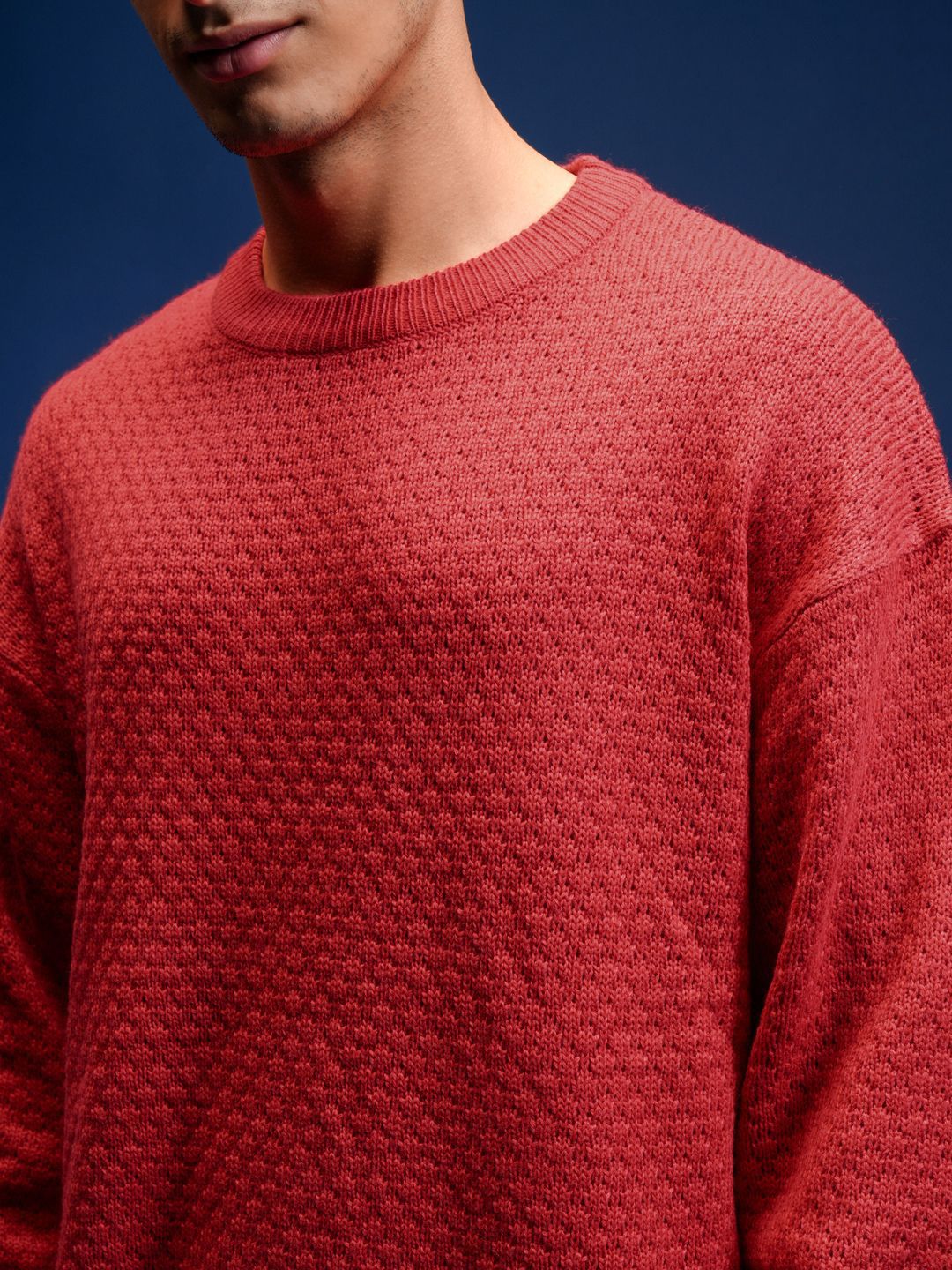 HIGHLANDER Men Round Neck Pullover