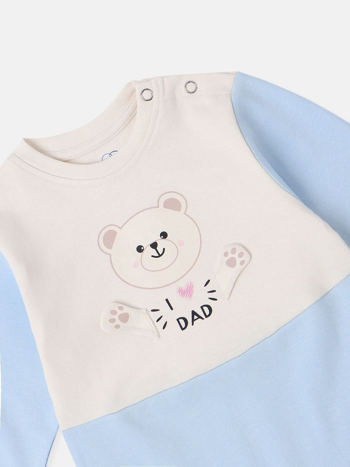 Nauti Nati Boys Printed Sleepsuit