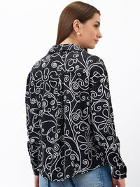 SPYKAR Women Printed Shirt Style Top