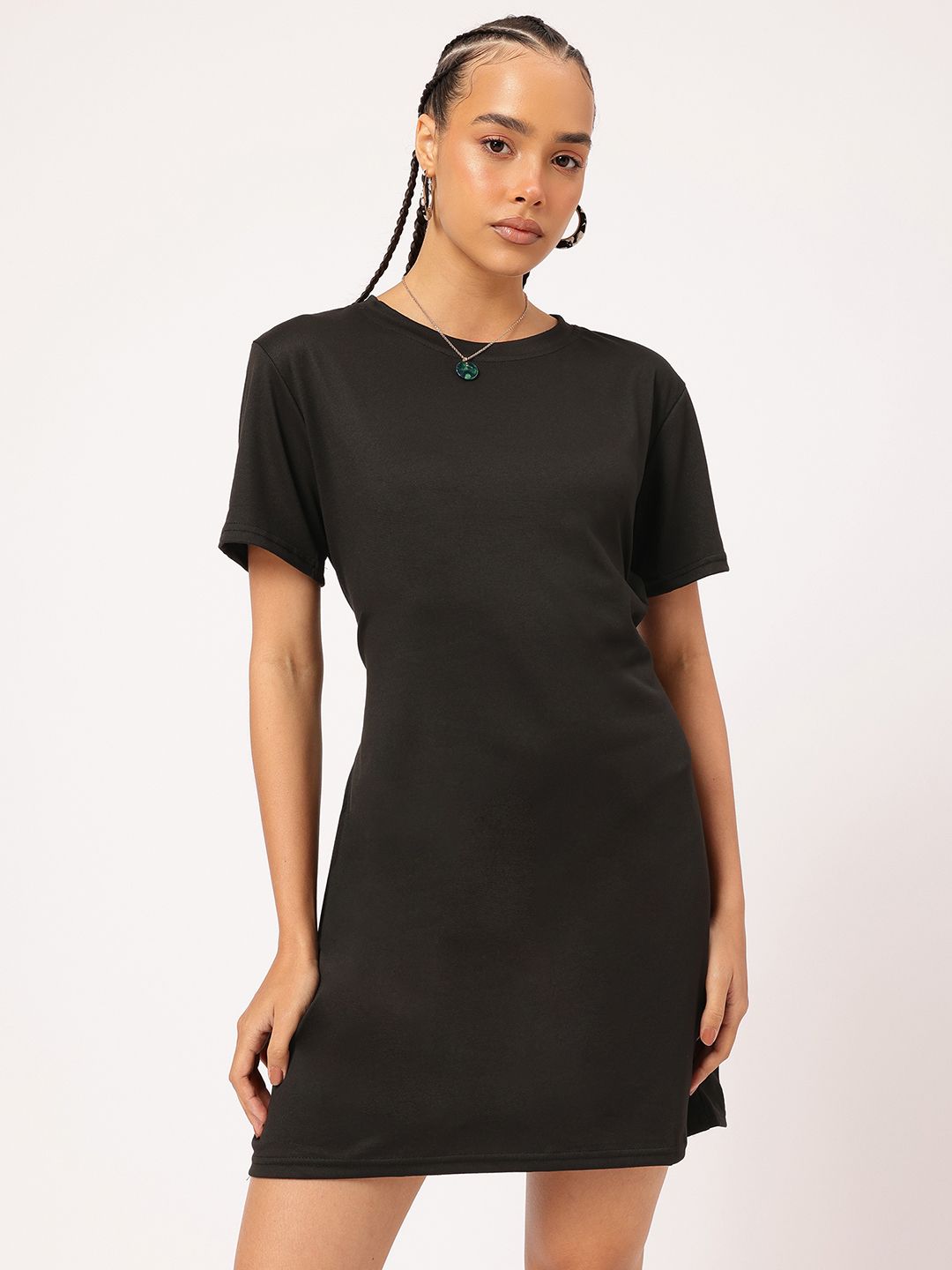 DressBerry Tie-Up Detail Sheath Dress