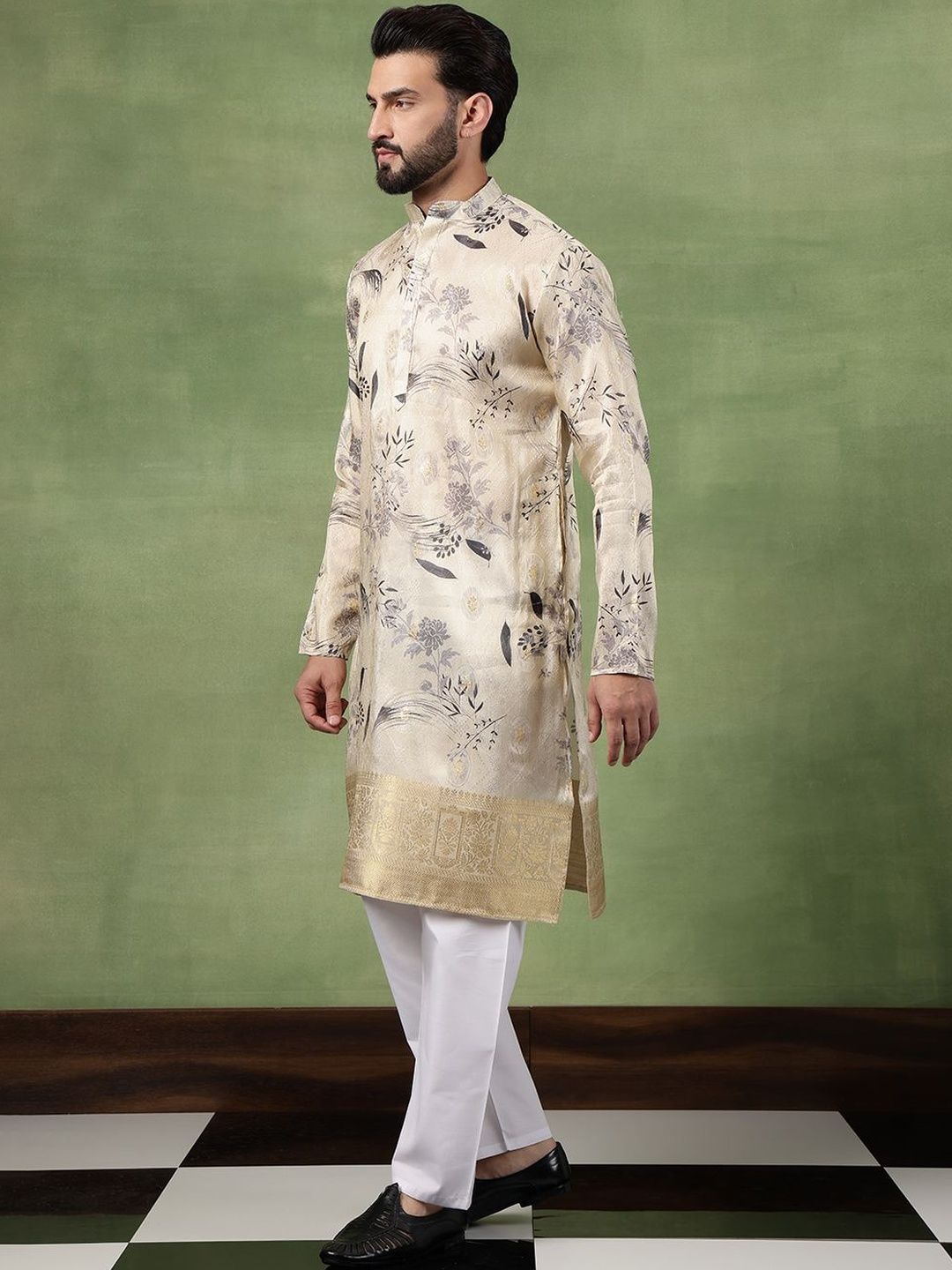 SOJANYA Men Printed Kurta