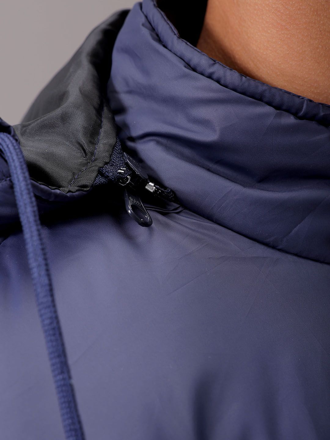 The Indian Garage Co Men Hooded Camouflage Printed Casual Quilted Jacket