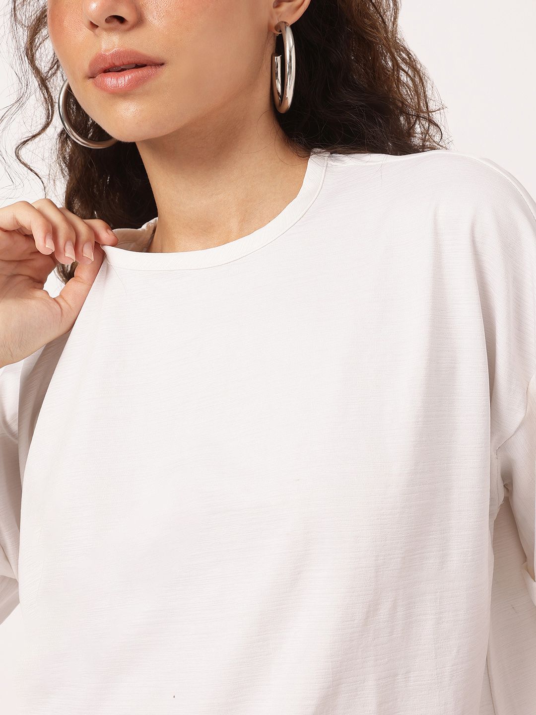 DressBerry All About Comfort Drop-Shoulder Sleeves Top