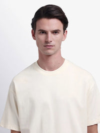 RARE RABBIT Floral Printed Drop-Shoulder Sleeves Oversized Cotton T-shirt