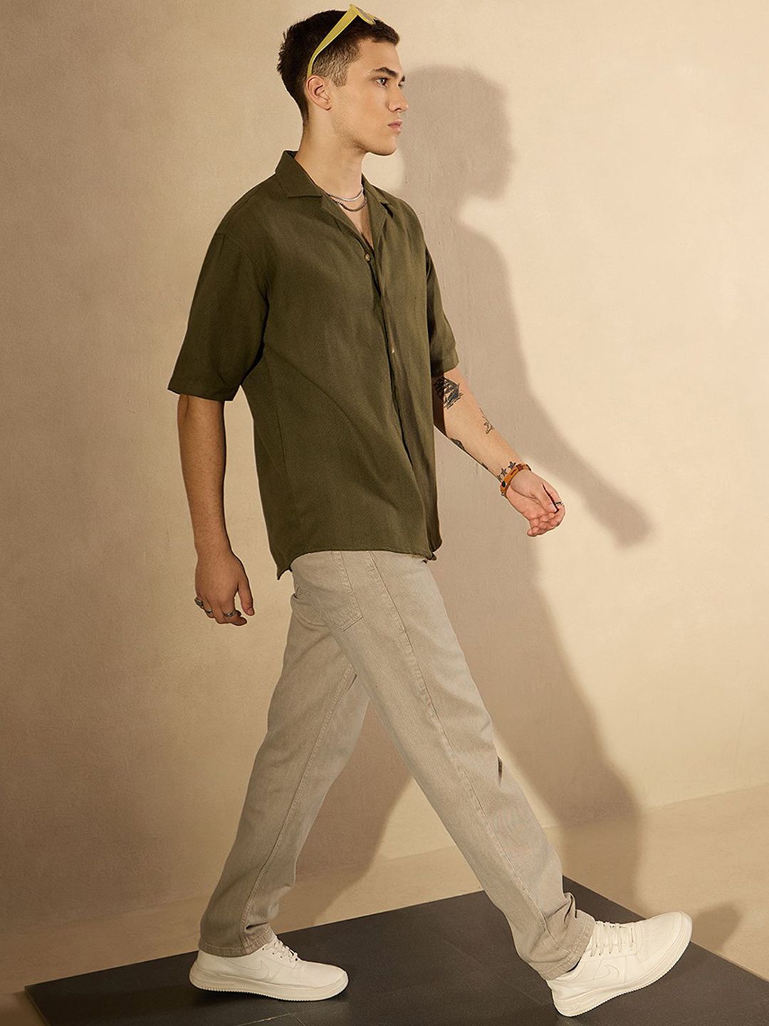 DENNISON Men Baggy Fit Jeans