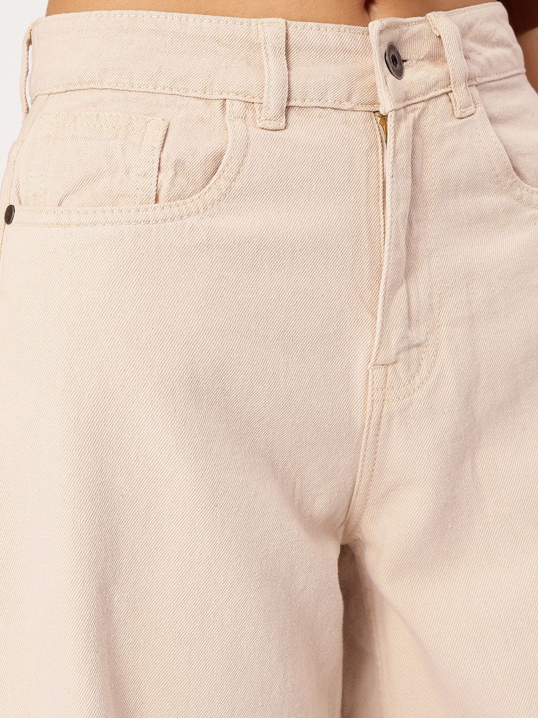 DressBerry Women Modern Classics Skater Fit Denim Shorts