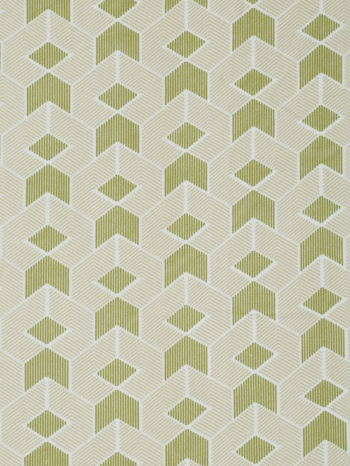 Myntra Elegant Homes Olive Green & White Geometric 300 TC King Bedsheet with 2 Pillow Covers