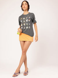 DressBerry Bold Babe Basics Printed Tee