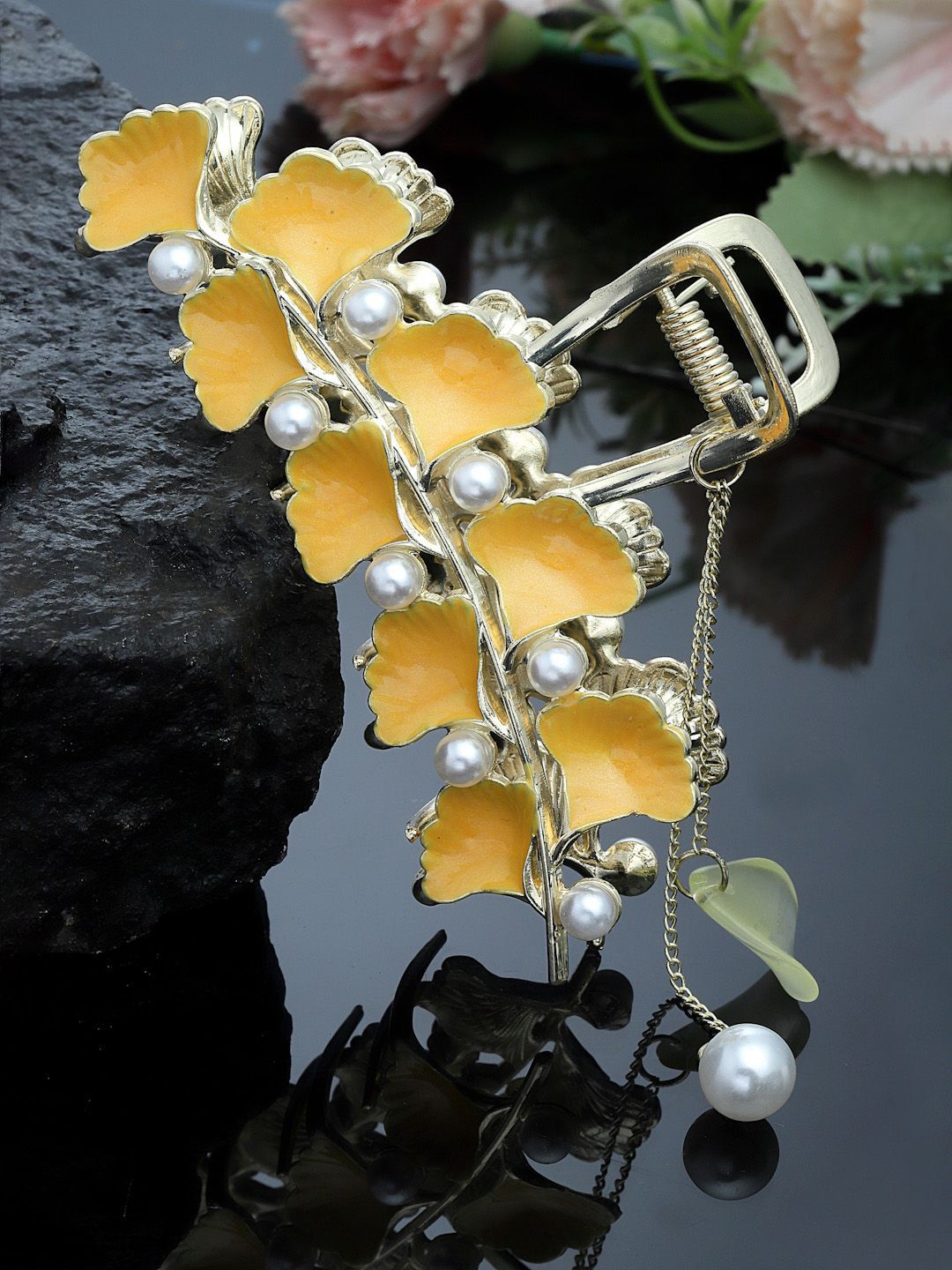 PANASH Women Embellished Claw Clip