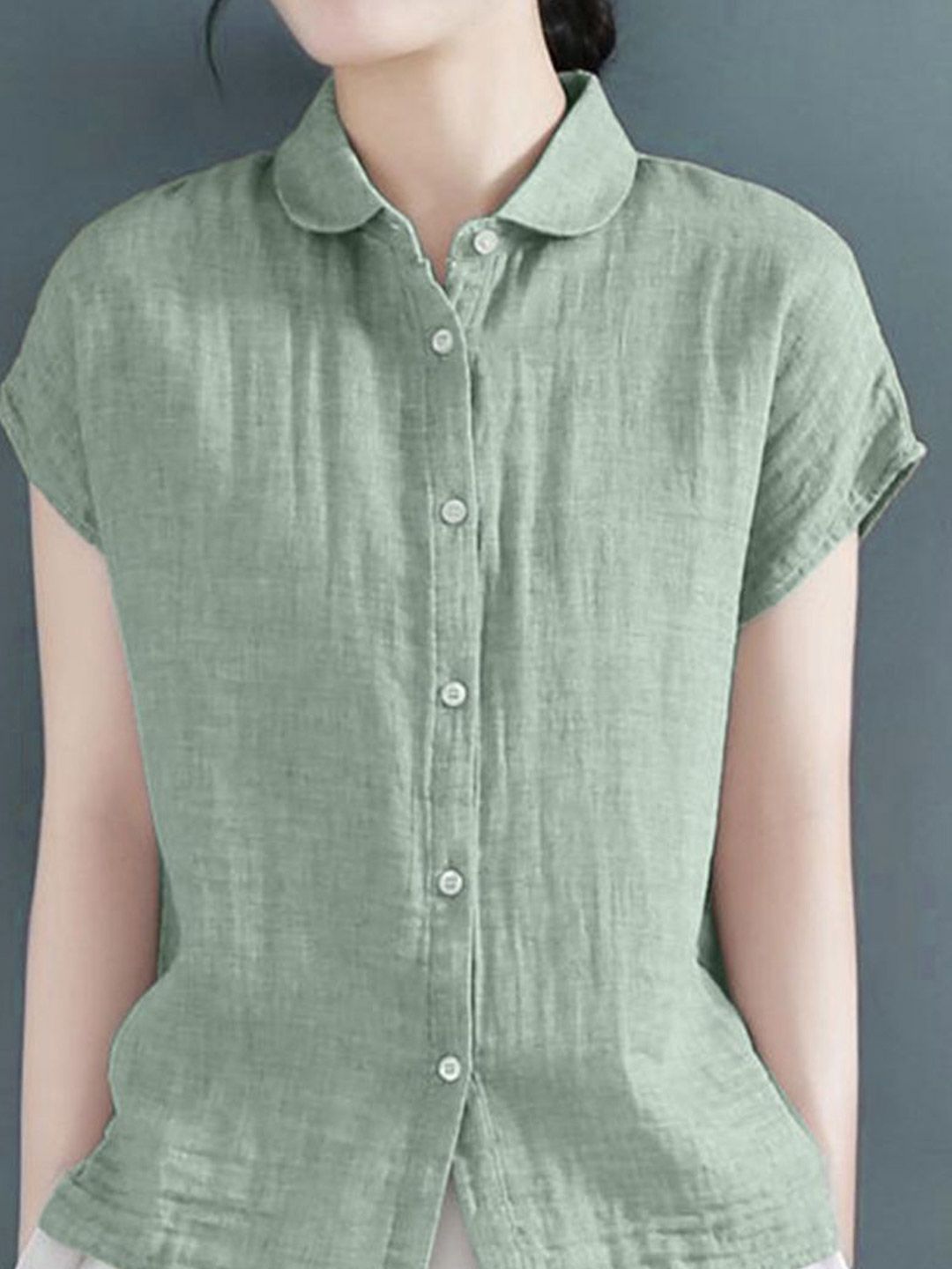DressBerry Spread Collar Relaxed Fit Shirt