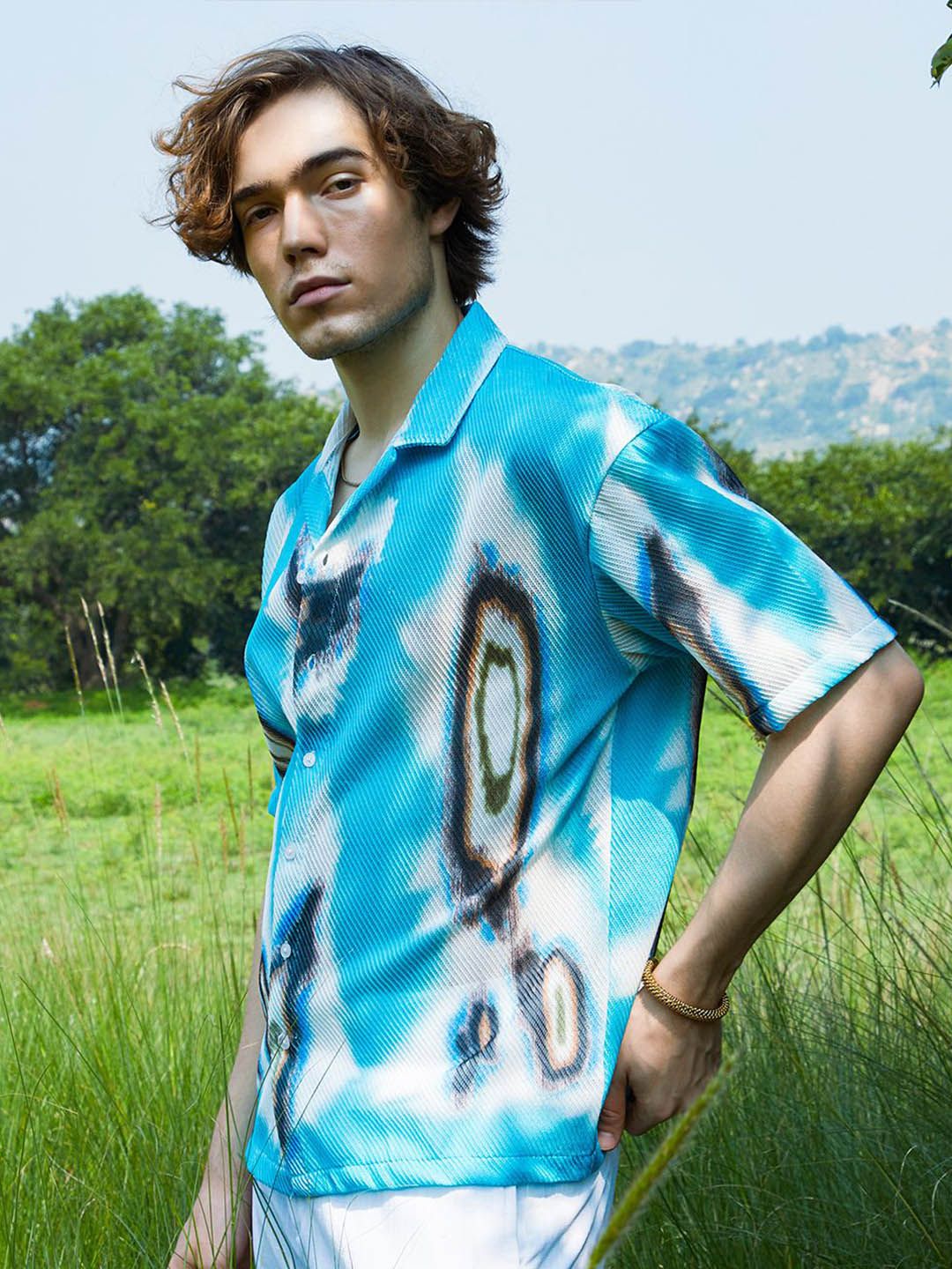 Campus Sutra Men Comfort Printed Casual Shirt