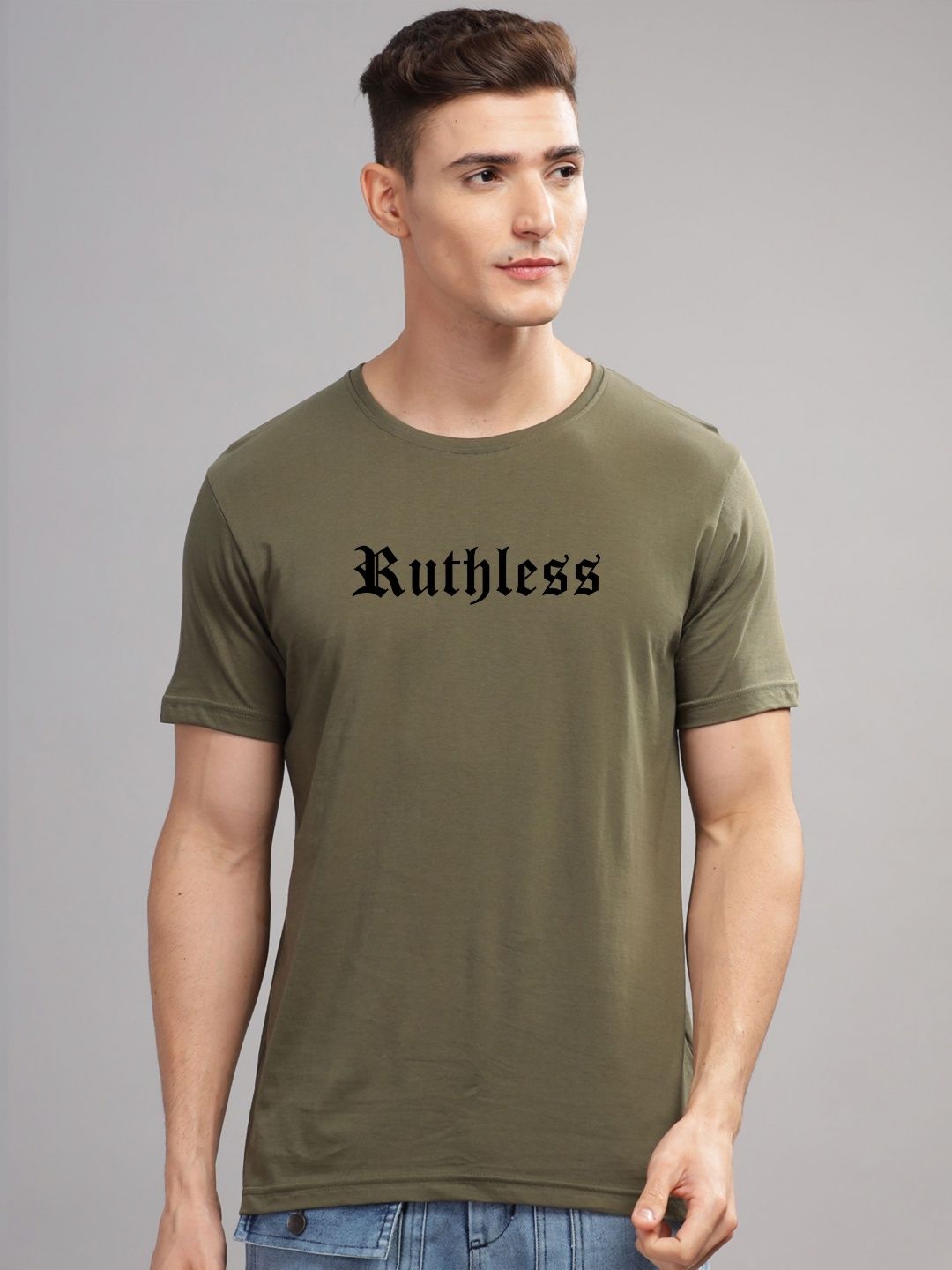 ADRO Men Printed T-shirt
